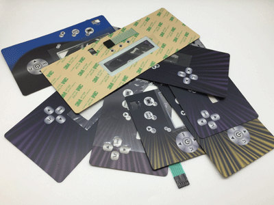 Custom Membrane Keypad with Colors Printing Type