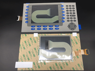 Membrane Switch with Touch Panel Insert