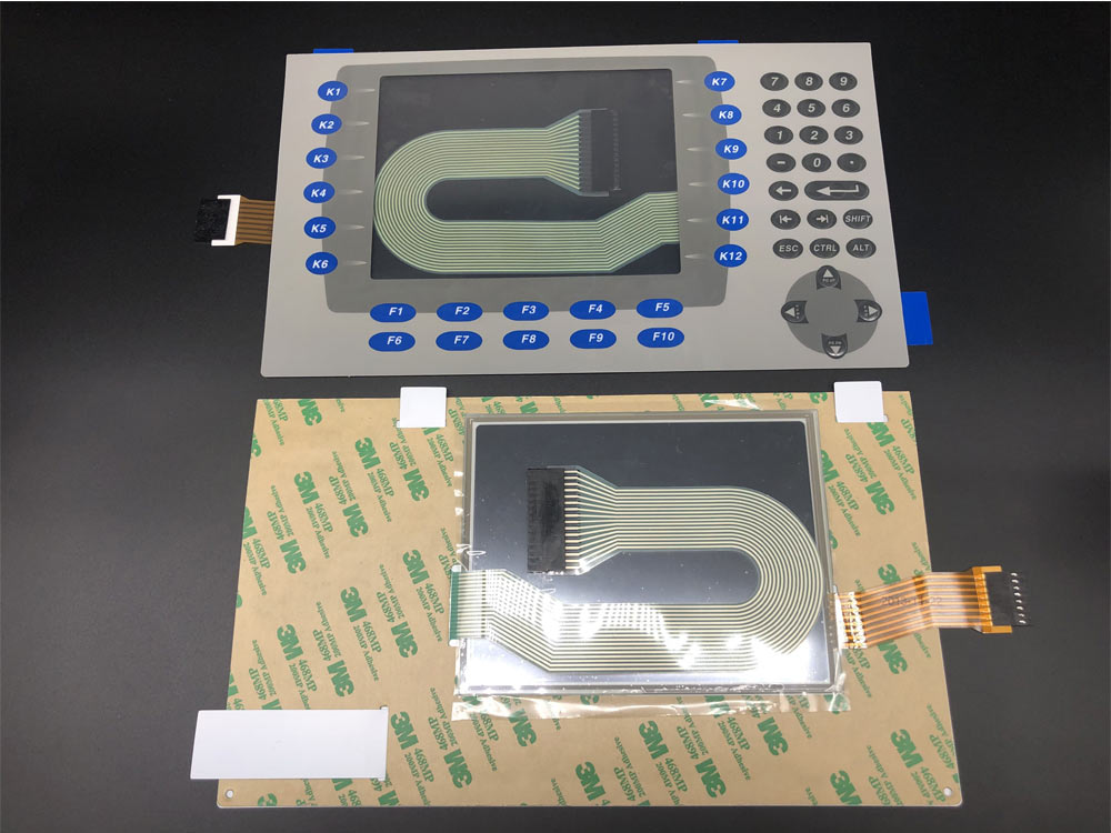 Membrane Switch with Touch Panel Insert